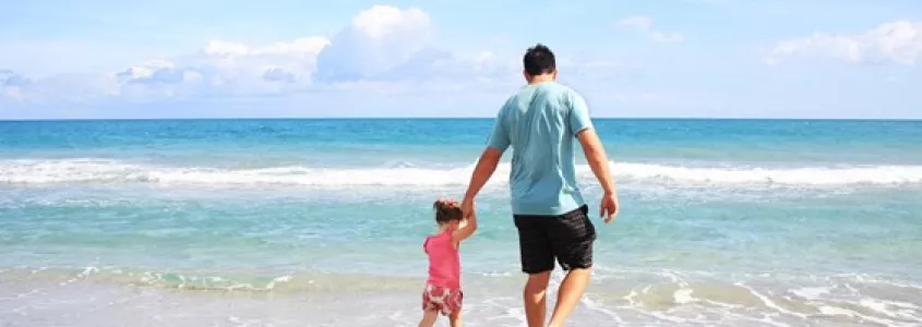 I am going on a trip, can I take my child with me without telling his father where to go?
